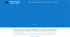 Desktop Screenshot of midasrubber.com